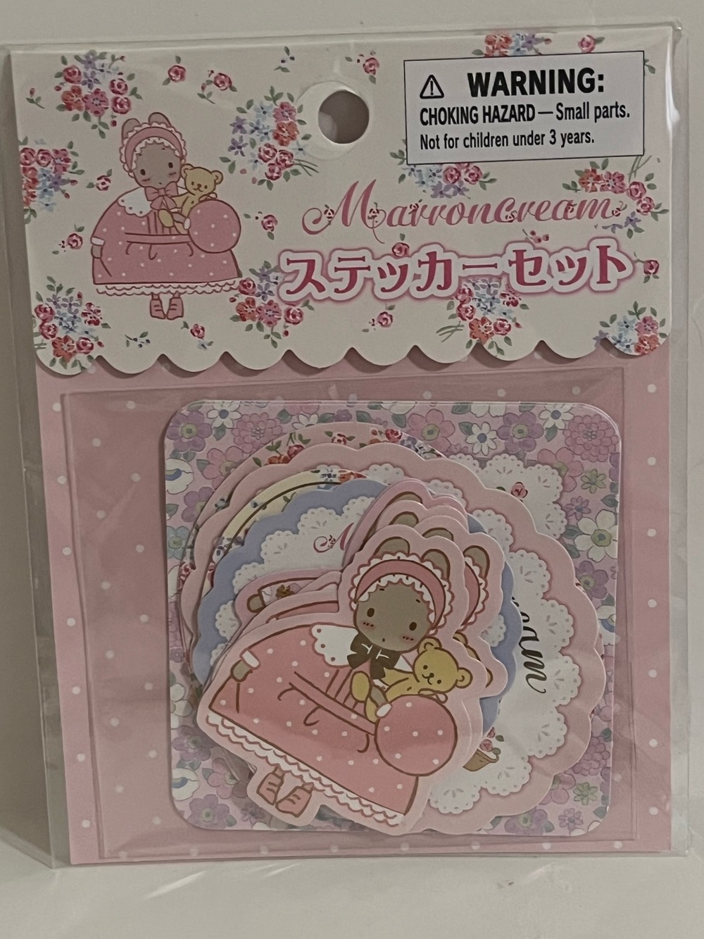 Sanrio Marron Cream Sticker Set